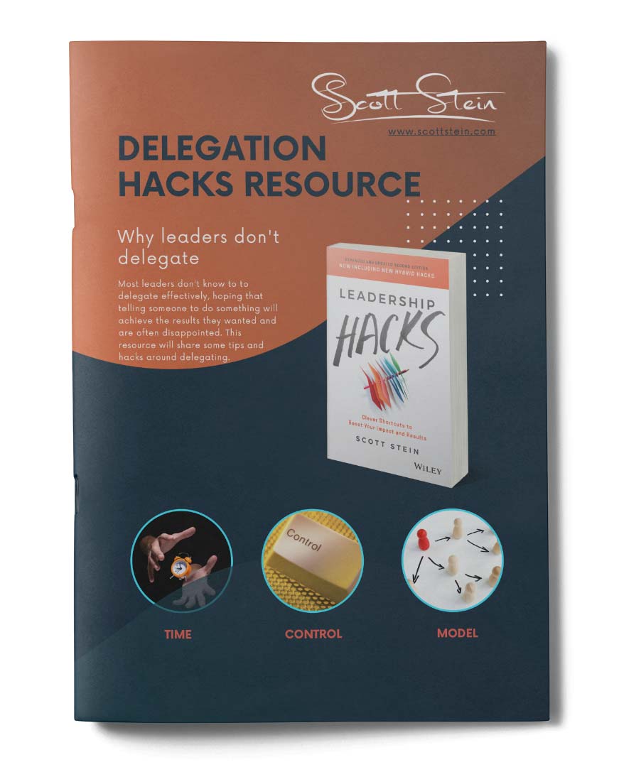 Free Delegation Hacks Resource - Scott Stein